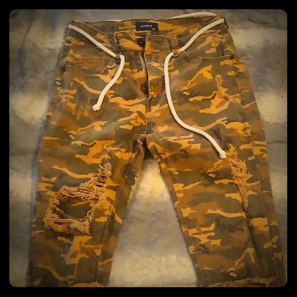 Camo Skinny Jeans
